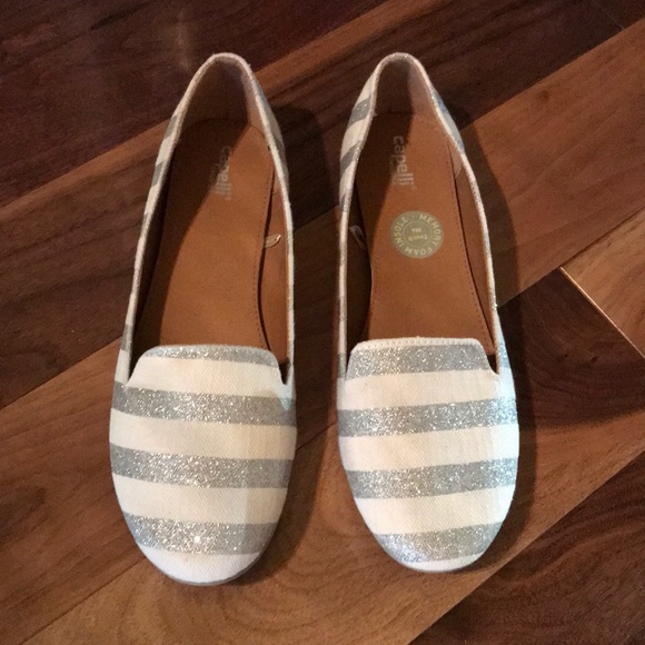 Capelli silver striped loafers - Picture 3 of 5
